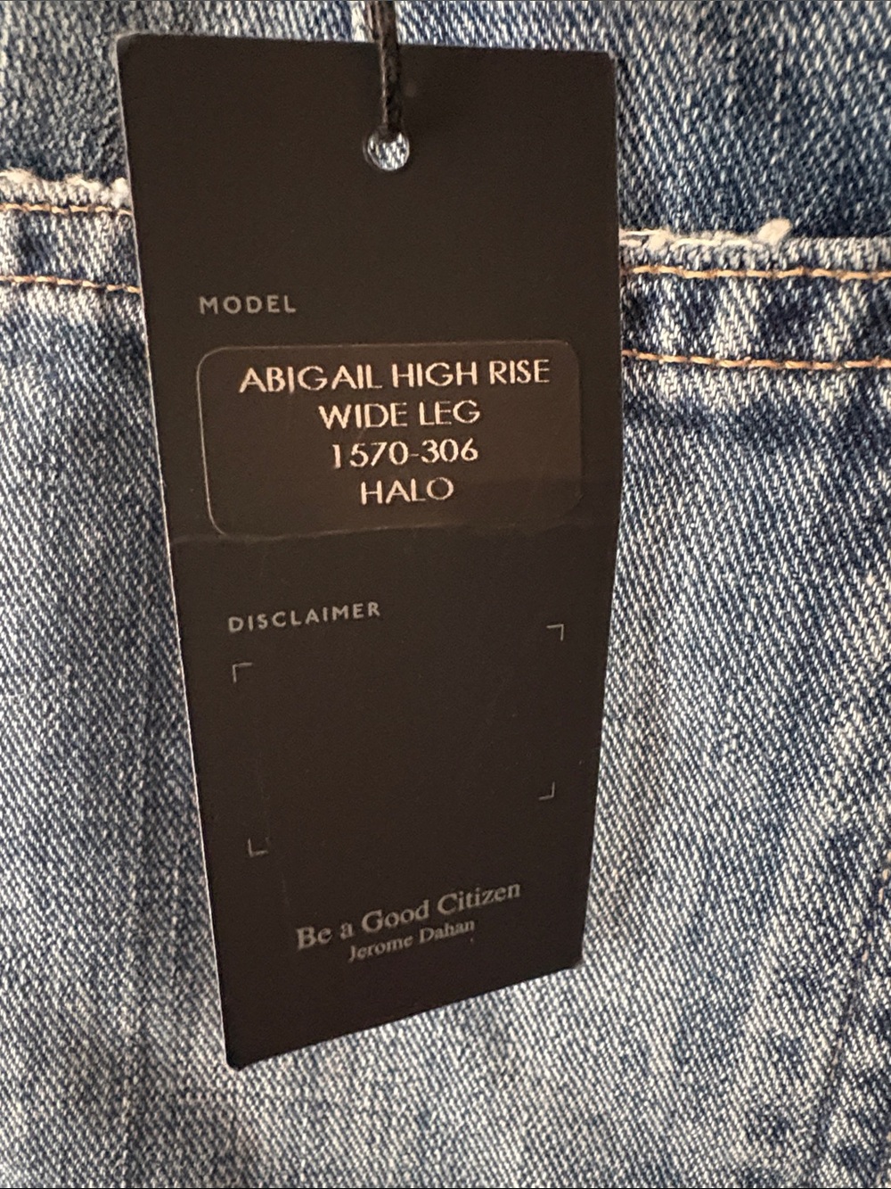 Citizens of Humanity Abigail High-Rise Wide-Leg Size 28 - Picture 8 of 9